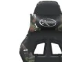 Gaming chair in black synthetic leather and camouflage. by , Gaming chairs - Ref: Foro24-3143698, Price: 117,70 €, Discount: %