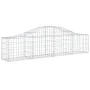 15 Gabionenkörbe in Bogenform aus Eisen 200x30x40/60 cm von , Töpfe und Pflanzgefäße - Ref: Foro24-3145380, Preis: 724,97 €, ...