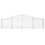 15 Gabionenkörbe in Bogenform aus Eisen 200x30x40/60 cm von , Töpfe und Pflanzgefäße - Ref: Foro24-3145380, Preis: 724,97 €, ...