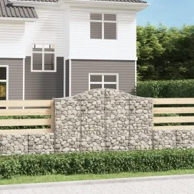 14 Gabionenkörbe in Bogenform aus Eisen 200x30x140/160 cm von , Töpfe und Pflanzgefäße - Ref: Foro24-3145484, Preis: 1,00 €, ...