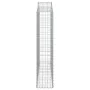 Wire mesh baskets 14 units in arch shape, iron, 200x30x140/160 cm. by , Pots and planters - Ref: Foro24-3145484, Price: 1,00 ...