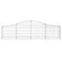 Cestas de gaviones 20 uds forma de arco hierro 200x30x40/60 cm de , Maceteros y jardineras - Ref: Foro24-3145382, Precio: 980...