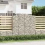 Gabion baskets 8 units arch shape iron 200x30x200/220 cm by , Pots and planters - Ref: Foro24-3145541, Price: 980,17 €, Disco...