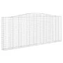 Gabionenkörbe 8 Stück Bogenform Eisen 400x30x160/180 cm von , Töpfe und Pflanzgefäße - Ref: Foro24-3145871, Preis: 1,00 €, Ra...