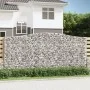 Gabion baskets 8 units arch shape iron 400x30x180/200 cm by , Pots and planters - Ref: Foro24-3145884, Price: 1,00 €, Discoun...