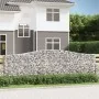 Gabion baskets 25 units, arched shape, iron, 400x30x120/140cm. by , Pots and planters - Ref: Foro24-3145850, Price: 3,00 €, D...