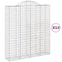 Cestas de gaviones 14 uds forma de arco hierro 200x50x220/240cm de , Maceteros y jardineras - Ref: Foro24-3146458, Precio: 2,...