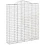 Gabionenkörbe 14 Stück Bogenform Eisen 200x50x220/240cm von , Töpfe und Pflanzgefäße - Ref: Foro24-3146458, Preis: 2,00 €, Ra...