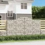 Cestas de gaviones 9 uds forma de arco hierro 300x30x160/180 cm de , Maceteros y jardineras - Ref: Foro24-3146582, Precio: 1,...