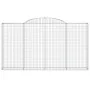 Cestas de gaviones 9 uds forma de arco hierro 300x30x160/180 cm de , Maceteros y jardineras - Ref: Foro24-3146582, Precio: 1,...