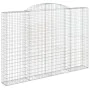 Drahtkorbkörbe 3 Stück Bogenform Eisen 300x30x200/220 cm von , Töpfe und Pflanzgefäße - Ref: Foro24-3146612, Preis: 627,87 €,...