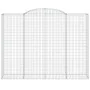 Gabion baskets 11 units, arched shape, iron, 300x50x220/240cm. by , Pots and planters - Ref: Foro24-3146818, Price: 2,00 €, D...