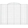 Gabionenkörbe 11 Stück Bogenform Eisen 300x50x220/240cm von , Töpfe und Pflanzgefäße - Ref: Foro24-3146818, Preis: 2,00 €, Ra...