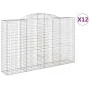 12 units of arched iron gabion baskets 300x50x180/200cm by , Pots and planters - Ref: Foro24-3146783, Price: 2,00 €, Discount: %