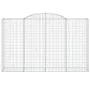 12 Stück Gabionenkörbe in Bogenform aus Eisen 300x50x180/200cm. von , Töpfe und Pflanzgefäße - Ref: Foro24-3146783, Preis: 2,...