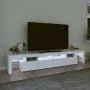 TV-Möbel mit LED-Lichtern in Weiß, 230x36,5x40 cm. von , TV-Möbel - Ref: Foro24-3152786, Preis: 171,22 €, Rabatt: %