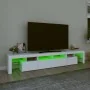 TV-Möbel mit LED-Lichtern in Weiß, 230x36,5x40 cm. von , TV-Möbel - Ref: Foro24-3152786, Preis: 171,22 €, Rabatt: %
