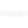 TV-Möbel mit LED-Lichtern in Weiß, 230x36,5x40 cm. von , TV-Möbel - Ref: Foro24-3152786, Preis: 171,22 €, Rabatt: %