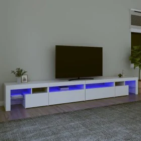 TV-Möbel mit LED-Lichtern in Weiß, 290x36,5x40 cm. von , TV-Möbel - Ref: Foro24-3152802, Preis: 204,39 €, Rabatt: %