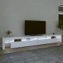 TV-Möbel mit LED-Lichtern in Weiß, 290x36,5x40 cm. von , TV-Möbel - Ref: Foro24-3152802, Preis: 204,39 €, Rabatt: %