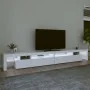 TV stand with white LED lights 290x36.5x40 cm by , TV Furniture - Ref: Foro24-3152802, Price: 204,39 €, Discount: %