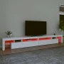 TV-Möbel mit LED-Lichtern in Weiß, 290x36,5x40 cm. von , TV-Möbel - Ref: Foro24-3152802, Preis: 204,39 €, Rabatt: %