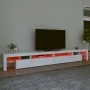 TV stand with white LED lights 290x36.5x40 cm by , TV Furniture - Ref: Foro24-3152802, Price: 204,39 €, Discount: %