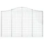 Gabionenkörbe 25 Stück Bogenform Eisen 200x30x120/140cm von , Töpfe und Pflanzgefäße - Ref: Foro24-3145467, Preis: 2,00 €, Ra...