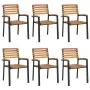 Gartenset 7-teilig Massivholz Akazie und Metall von , Gartensets - Ref: Foro24-3155419, Preis: 699,25 €, Rabatt: %