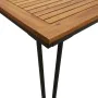 Juego de comedor de jardín 7 pzas madera maciza acacia y metal de , Conjuntos de jardín - Ref: Foro24-3155419, Precio: 671,24...