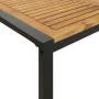 5-piece garden dining set made of solid acacia wood and metal. by , Garden sets - Ref: Foro24-3155406, Price: 529,16 €, Disco...