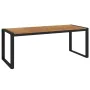 7-piece garden dining set, solid acacia wood and metal by , Garden sets - Ref: Foro24-3155412, Price: 739,06 €, Discount: %