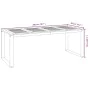 Gartenset 7-teilig Massivholz Akazie und Metall von , Gartensets - Ref: Foro24-3155412, Preis: 739,06 €, Rabatt: %