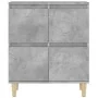 Sideboards 3 Stück aus grauem Sperrholz Beton 60x35x70 cm von , Sideboards - Ref: Foro24-3185771, Preis: 208,20 €, Rabatt: %