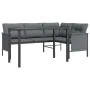 Garden dining set 2 pieces anthracite gray steel by , Garden sets - Ref: Foro24-3187259, Price: 340,24 €, Discount: %