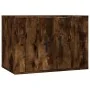 4-piece TV furniture set made of smoked oak plywood by , TV Furniture - Ref: Foro24-3188555, Price: 168,84 €, Discount: %