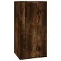 4-piece TV furniture set made of smoked oak plywood by , TV Furniture - Ref: Foro24-3188555, Price: 168,84 €, Discount: %