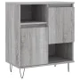 Aparadores 2 piezas madera contrachapada gris Sonoma de , Aparadores - Ref: Foro24-3190131, Precio: 113,82 €, Descuento: %