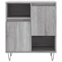 Aparadores 2 piezas madera contrachapada gris Sonoma de , Aparadores - Ref: Foro24-3190131, Precio: 113,82 €, Descuento: %
