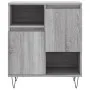 Sideboards 2-teilig aus grauem Sonoma-Sperrholz. von , Sideboards - Ref: Foro24-3190131, Preis: 113,82 €, Rabatt: %