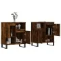Vitrinen 2-teilig, Eichenfurnier-Sperrholz von , Sideboards - Ref: Foro24-3190138, Preis: 128,88 €, Rabatt: %