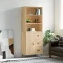 Aparador alto madera contrachapada color roble 69,5x34x180 cm de , Aparadores - Ref: Foro24-3189416, Precio: 148,29 €, Descue...