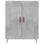 Aparador alto madera contrachapada gris hormigón 69,5x34x180 cm de , Aparadores - Ref: Foro24-3195767, Precio: 149,88 €, Desc...