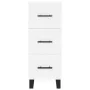Hoher Schrank aus weißem Sperrholz, 34,5x34x180 cm. von , Sideboards - Ref: Foro24-3198873, Preis: 121,83 €, Rabatt: %