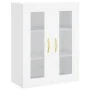 Hoher Schrank aus weißem Sperrholz 69,5x34x180 cm von , Sideboards - Ref: Foro24-3198321, Preis: 165,95 €, Rabatt: %