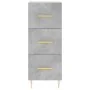 Grau-betonierter Sperrholz-Sideboard 34,5x34x180 cm von , Sideboards - Ref: Foro24-3199229, Preis: 113,52 €, Rabatt: %
