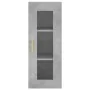 Gray concrete plywood sideboard 34.5x34x180 cm by , Sideboards - Ref: Foro24-3199229, Price: 113,52 €, Discount: %