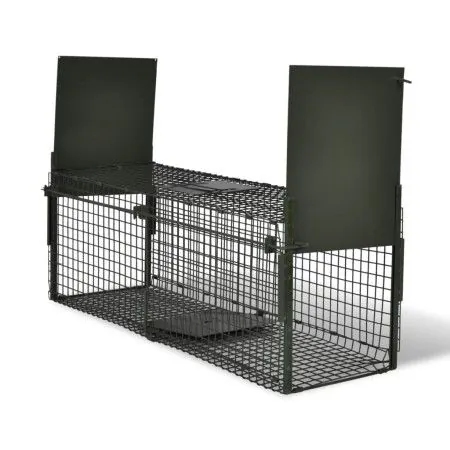 Trampa para animales vivos 2 puertas de vidaXL, Trampas para animales - Ref: Foro24-170073, Precio: 74,26 €, Descuento: %