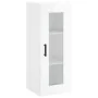 Tall high gloss white plywood sideboard 34.5x34x180 cm by , Sideboards - Ref: Foro24-3199243, Price: 134,77 €, Discount: %