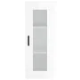Tall high gloss white plywood sideboard 34.5x34x180 cm by , Sideboards - Ref: Foro24-3199243, Price: 134,77 €, Discount: %